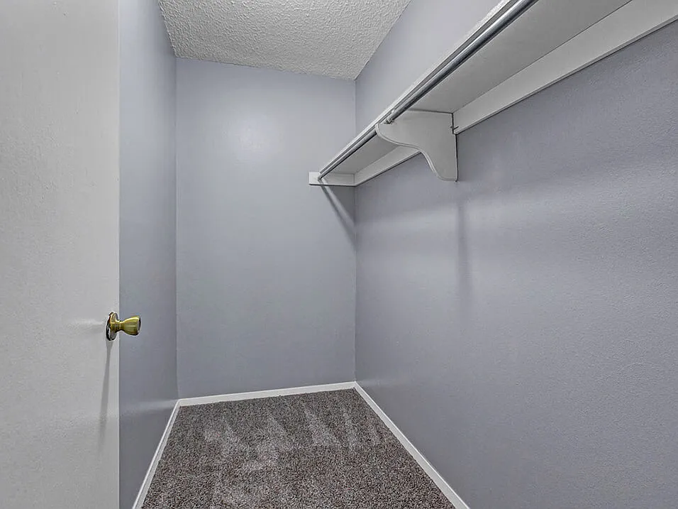 Large Closets for Easy Storage