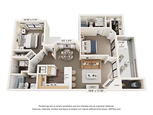 Floor plan D Classic with Garage