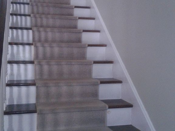 hardwood floor stairs