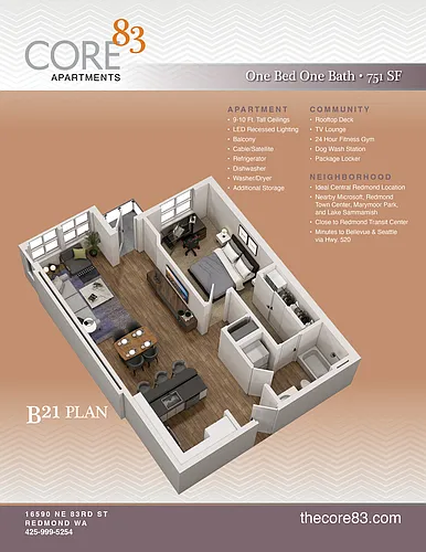 Floor plan B21