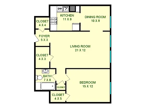 Floor plan Tucker