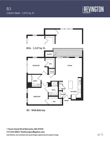 Floor plan B3
