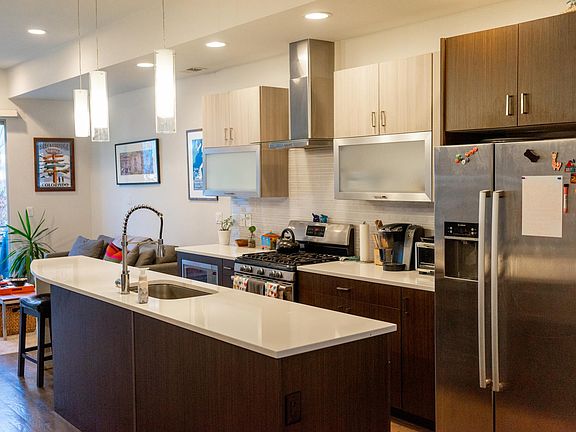 Kitchen with large island and loads of storage