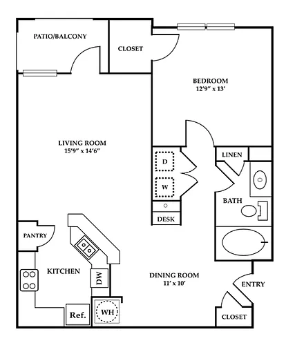 Floor plan The Canyon