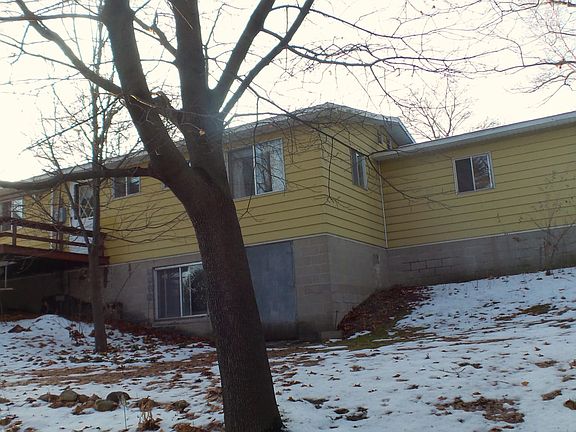 Back side with access to lower level