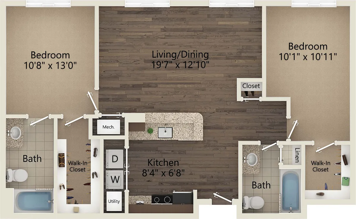 Floor plan Archdale