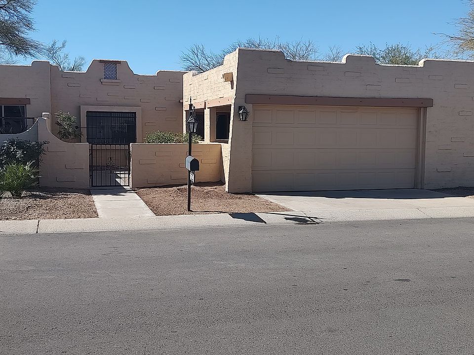 Street view. The river rock has been removed and new granite rock laid down. Updated photos to come