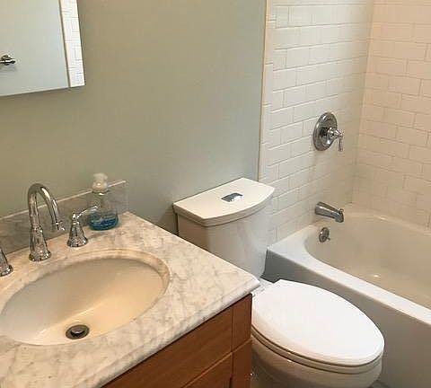 All new bathroom