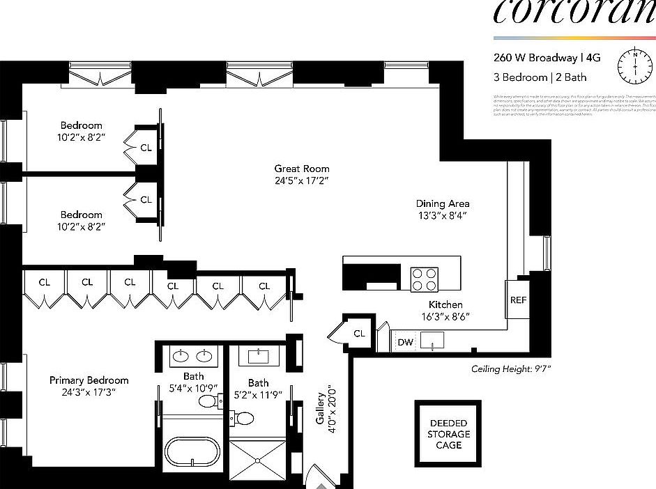 2nd image of 260 W Broadway #4G
