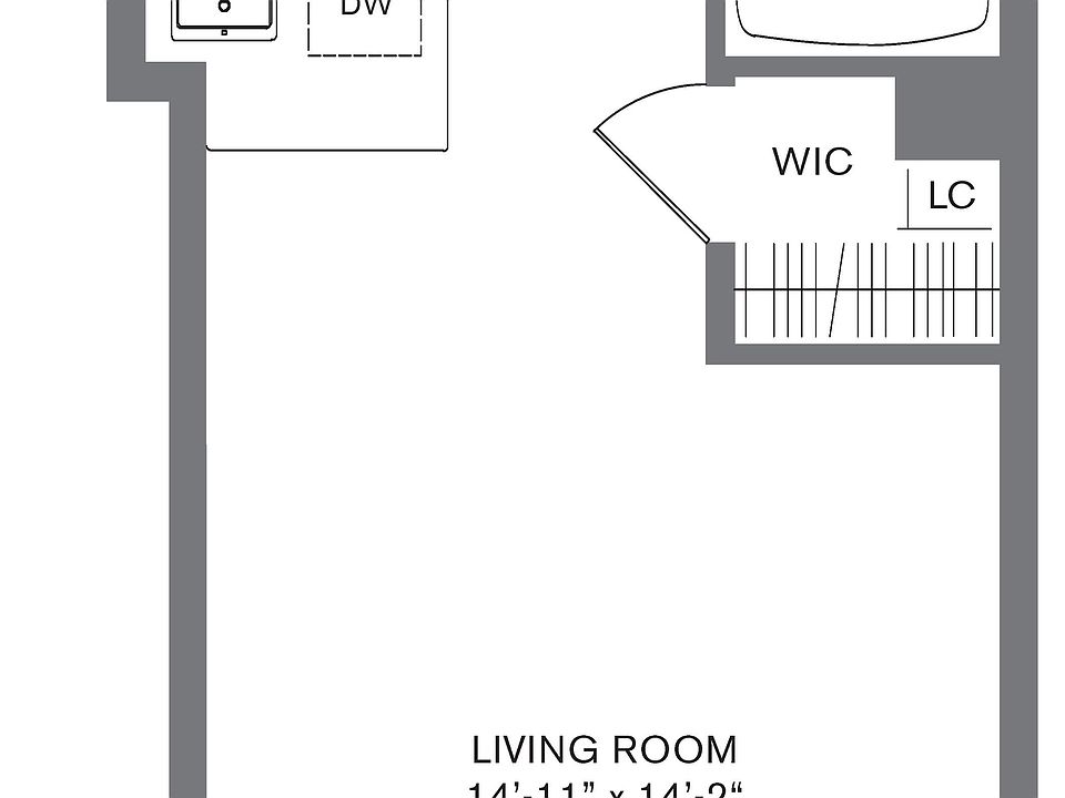 2nd image of 88 Leonard St APT 1806