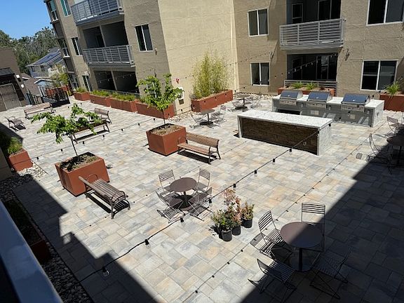 common area view from balcony