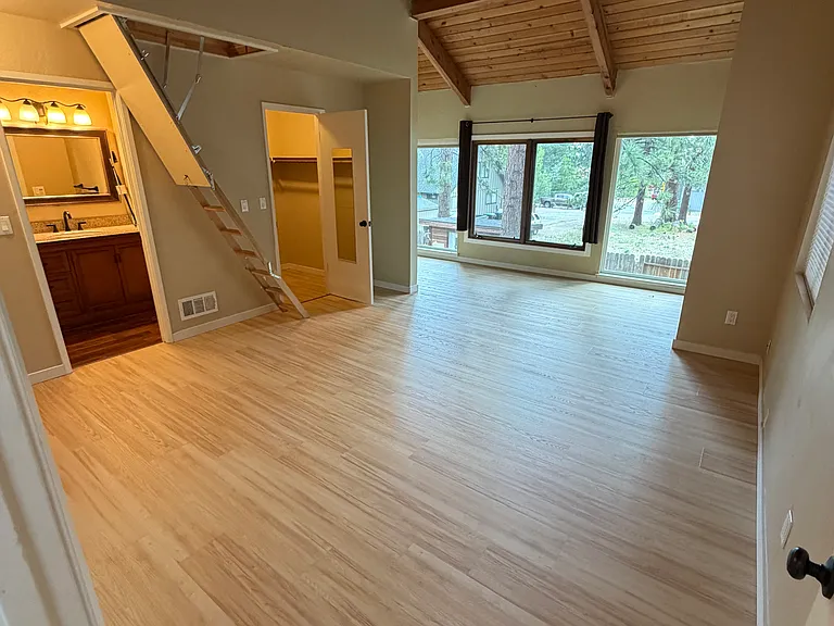 Bedroom 1 (Master) with office corner, attached bathroom and walk in closet!