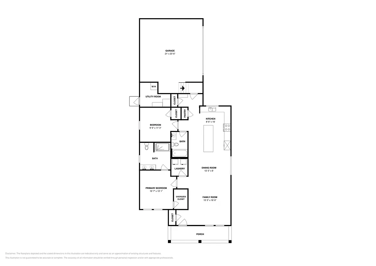 Floor plan Plan 1