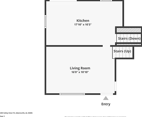 3 bed, 1.0 bath, 1376 sqft, $1,295 — Photo 4