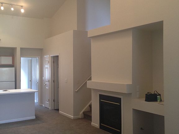 Living Room. Gas fireplace. Art nook.