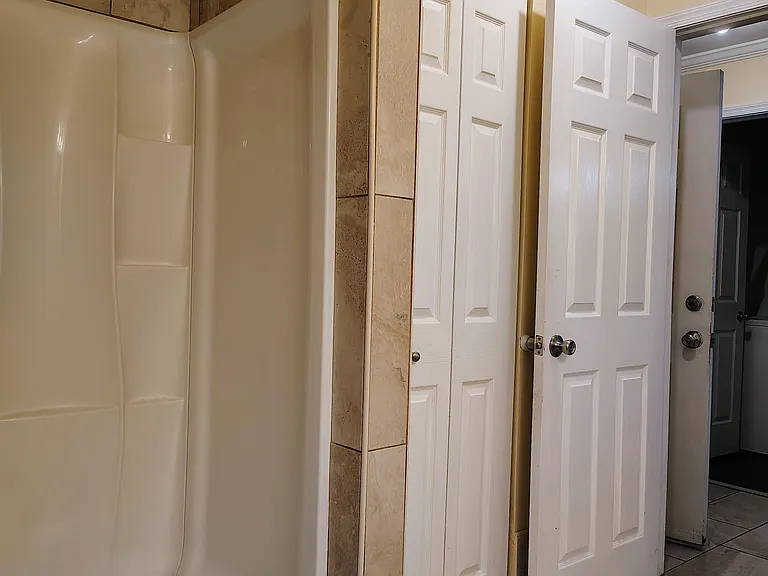 2nd bath has a shower