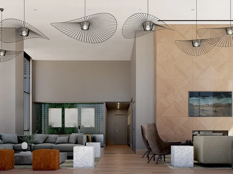 Relax in a stylish lounge area, designed with comfortable seating and a cozy ambiance, perfect for enjoying a quiet moment or casual conversations.