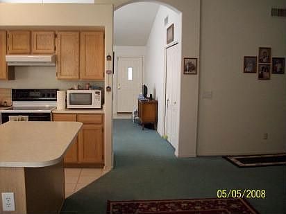 looking into from kit. into living room