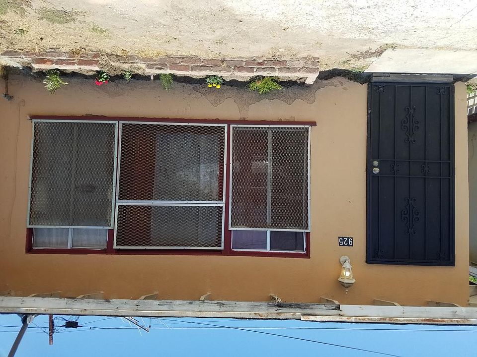 The front of the house