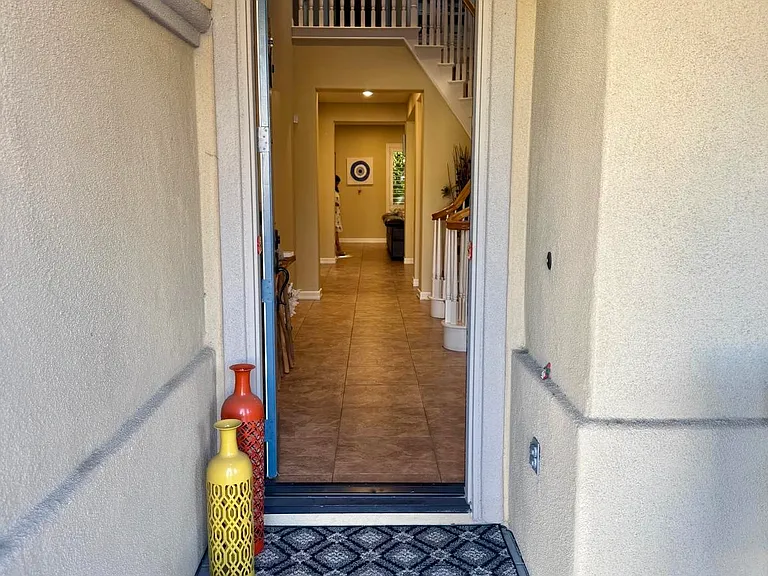 Welcoming entrance