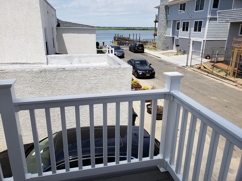 Deck with bay view