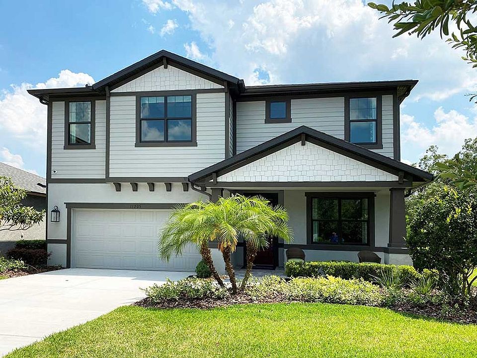 Sandalwood new construction home plan at Davis Heather Estates by William Ryan Homes Tampa