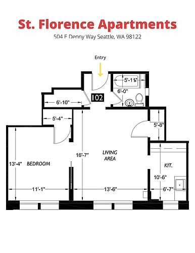 Floor plan 102