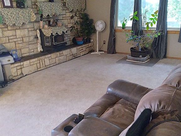 Stone wall in living room wood pellet stove inserts
