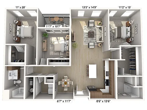 Floor plan C05