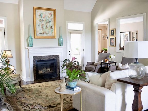 Open living room