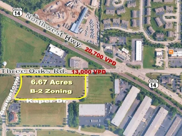 LOT 2 Three Oaks Rd, Cary, IL 60013