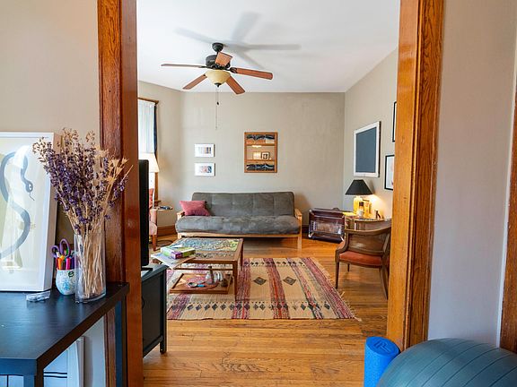 Living room view from den
