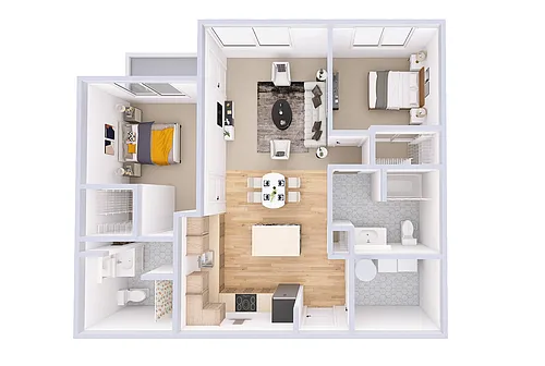 Floor plan Seabrook II