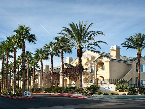 Palm-Lined Entrance