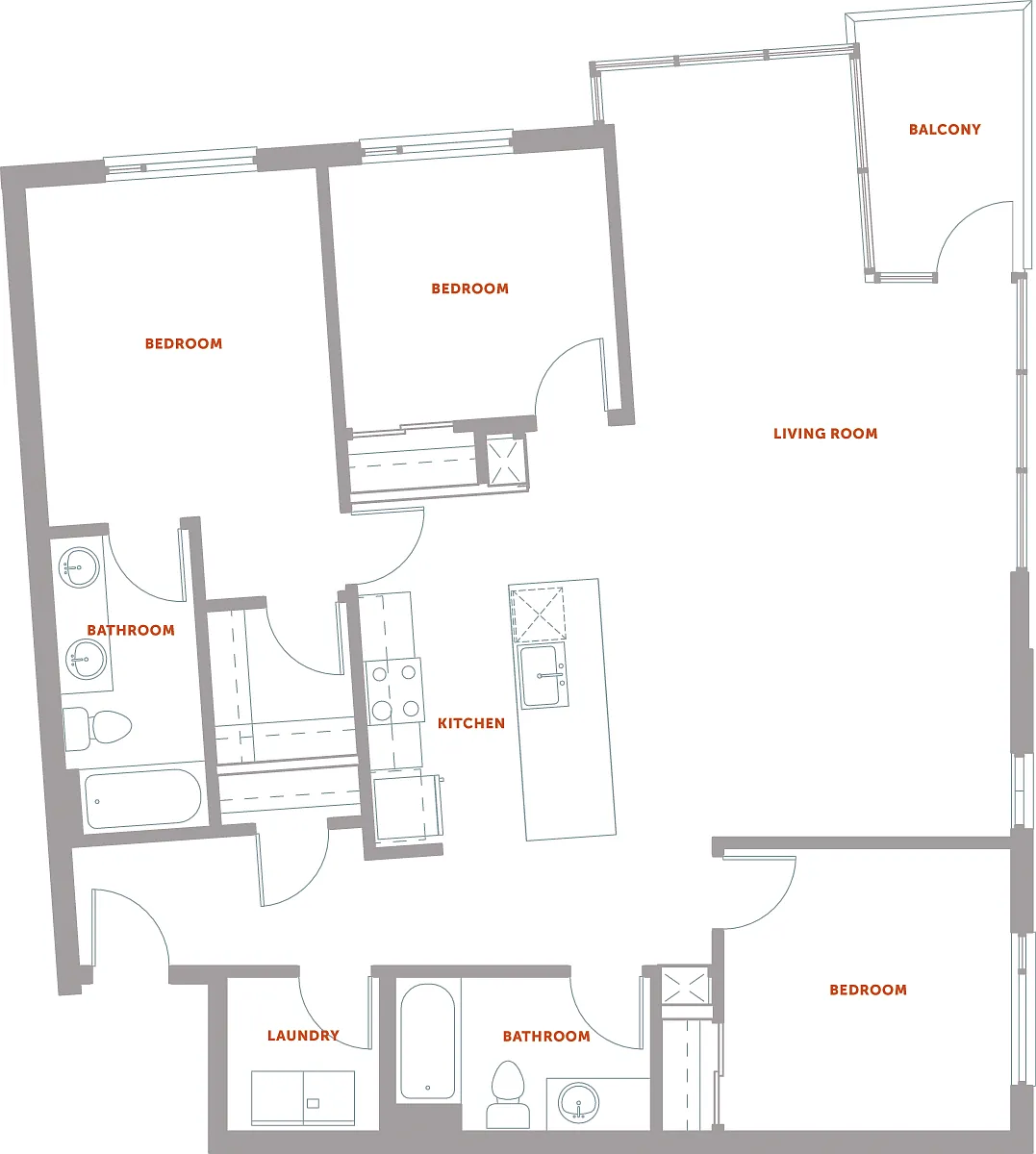 Floor plan C1 Series 31