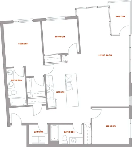 Floor plan C1 Series 31