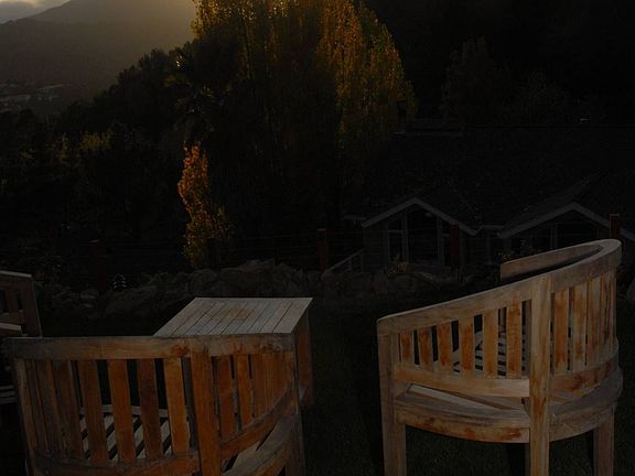 Mt. Tam evening view from above