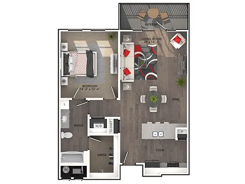 Floor plan A6
