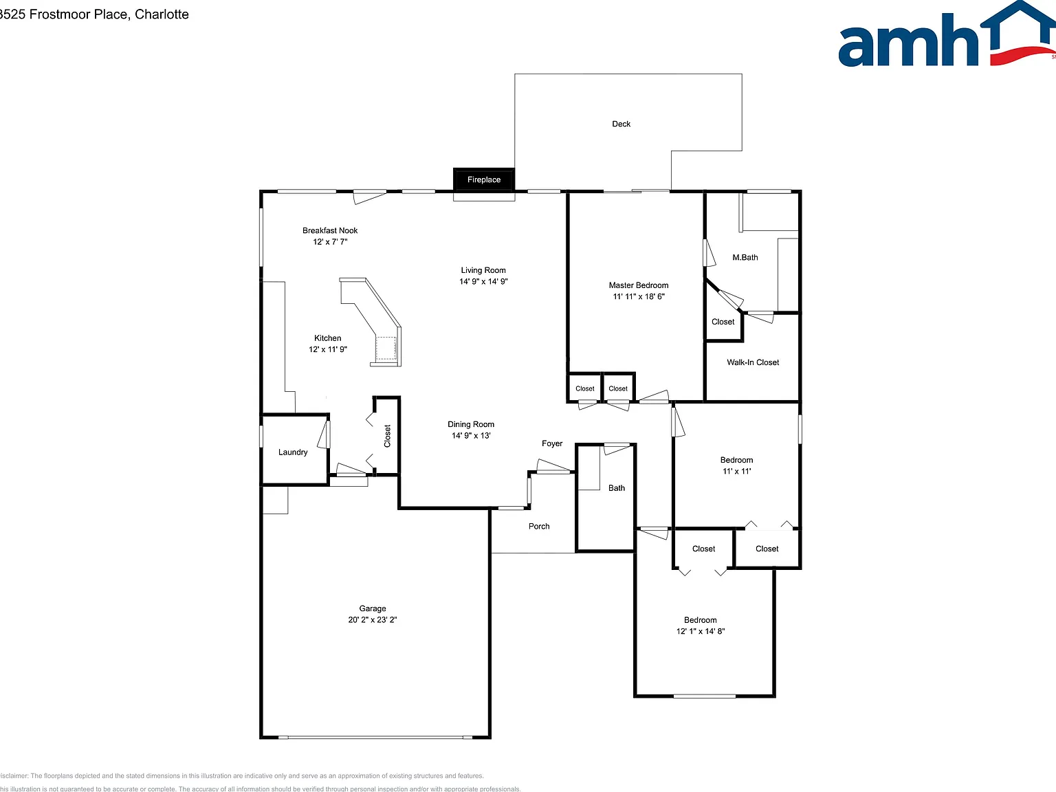 3 bed, 2.0 bath, 1621 sqft, $2,155 — Photo 2