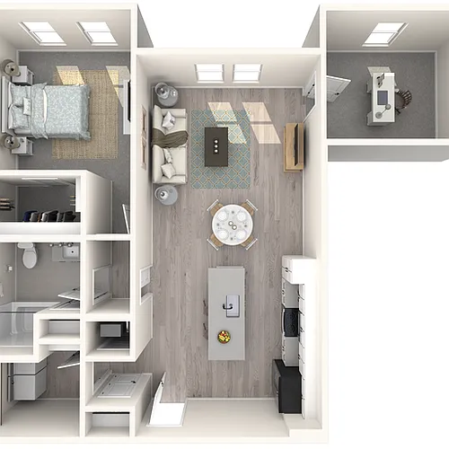 Floor plan A4-D