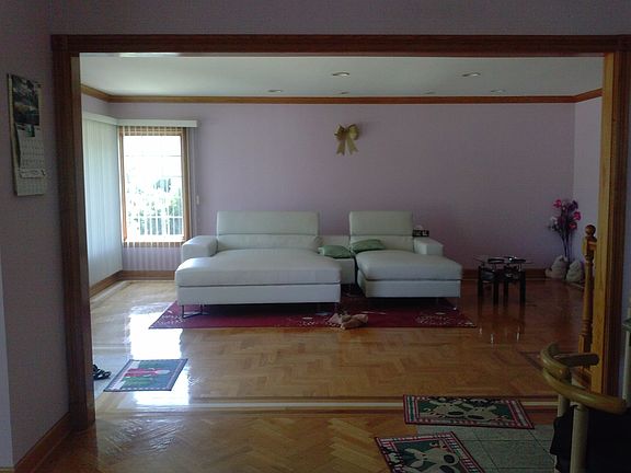 Living room with now furnatures