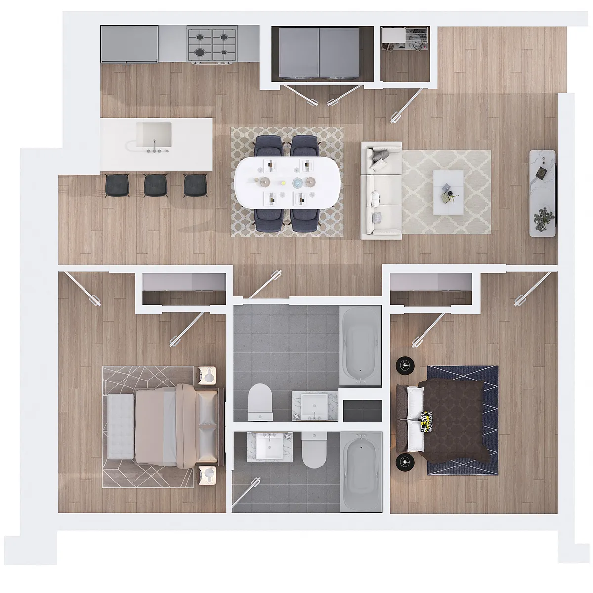 Floor plan 1I