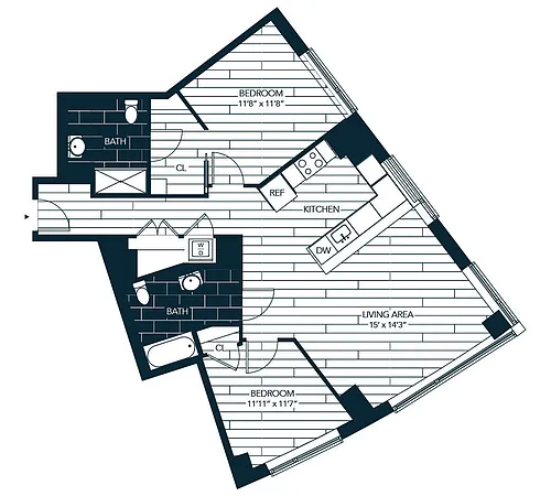Floor plan C1A