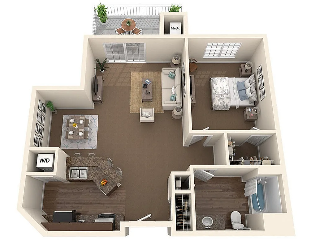 Floor plan The Randall