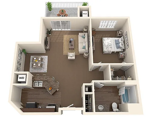 Floor plan The Randall