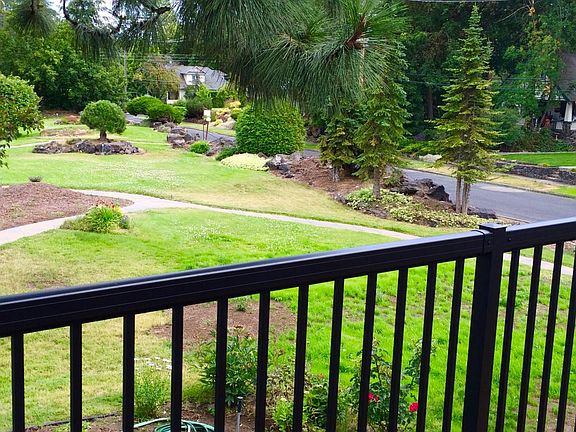 View to lawn area from deck