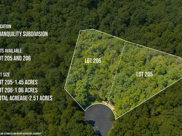LOT 205&6 Harris Ridge Dr, Ellijay, GA 30540