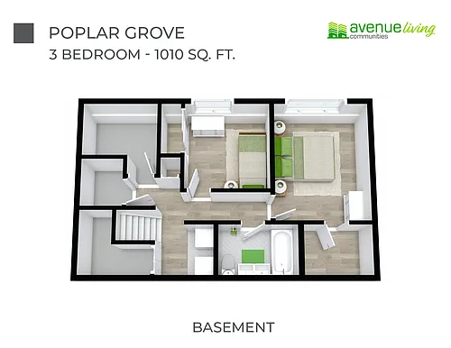 Floor plan - 3 Bedroom