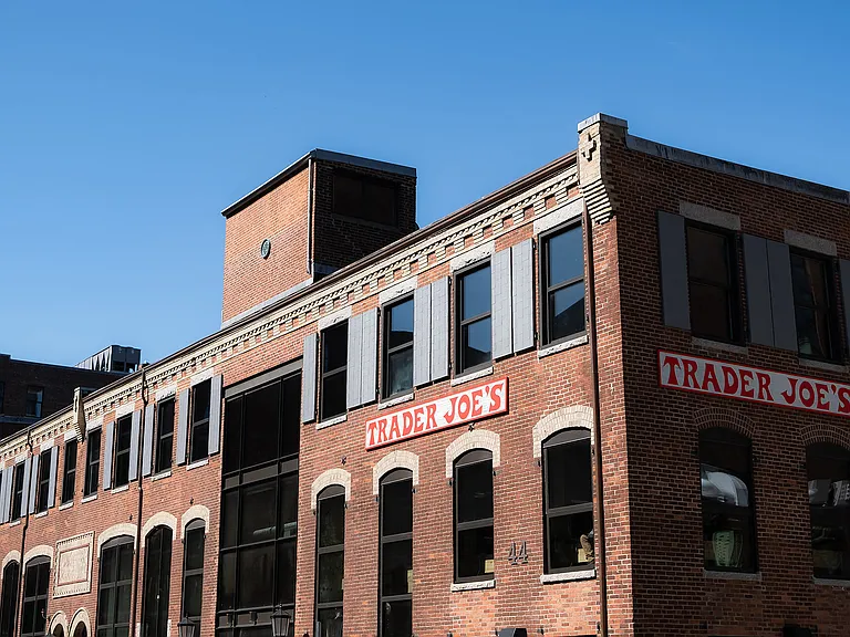 Just steps away from Trader Joe's in Seaport