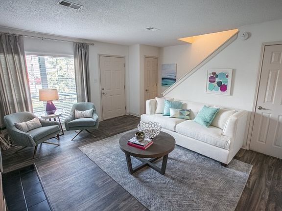 Two-story townhomes at Williamsburg Townhomes
